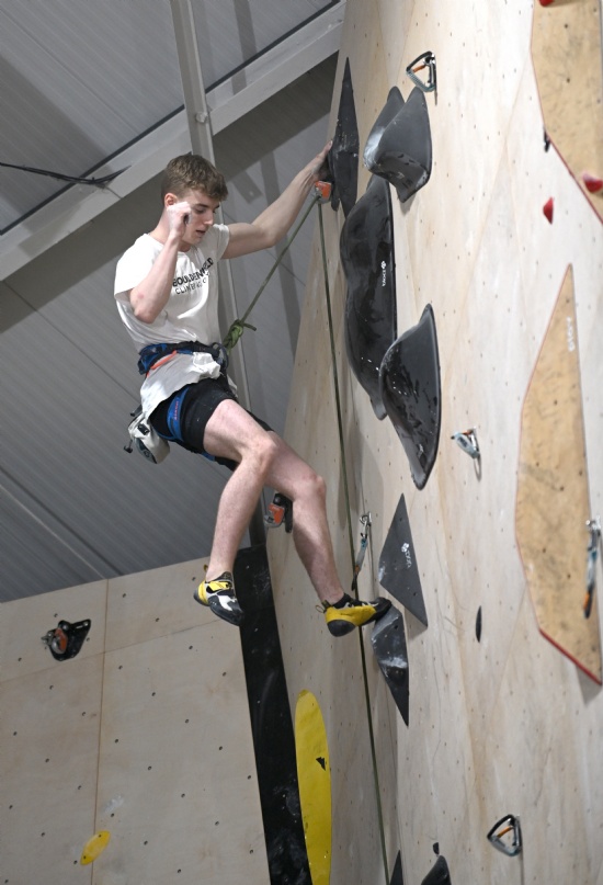 Jack's Success at the Youth Climbing Series